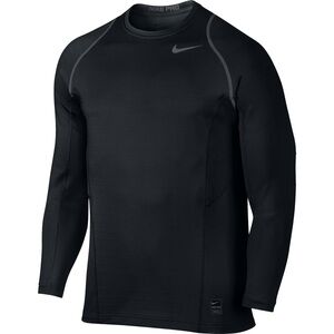 Nike Men's Pro Combat Compression Dri-Fit Long Sleeve Training Tee Fitted Small